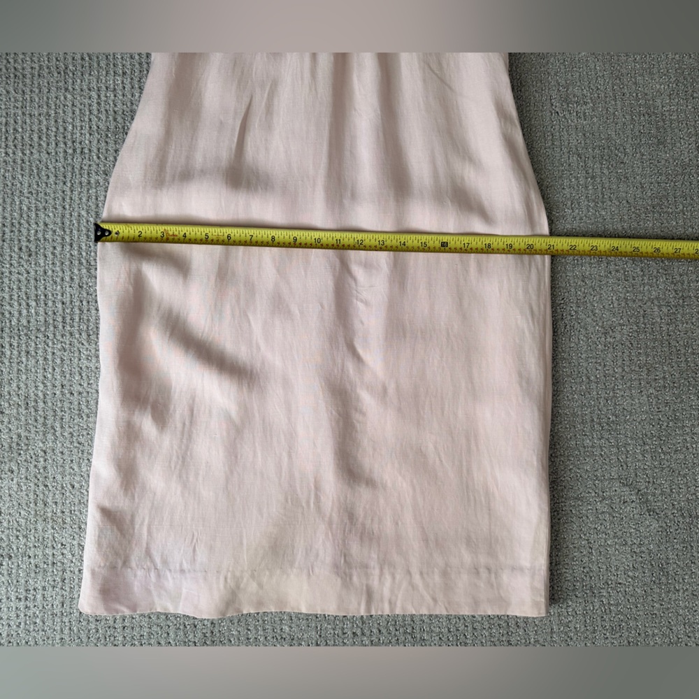 Ralph Lauren Jackie Kennedy style dress-Powder Rose- 55% Silk/Linen Blend - Picture 6 of 6